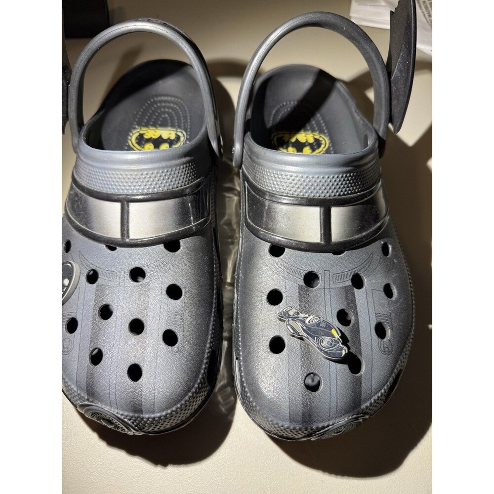Crocs x Batman Batmobile Classic Clog Adjustable Strap Men’s Size 11.